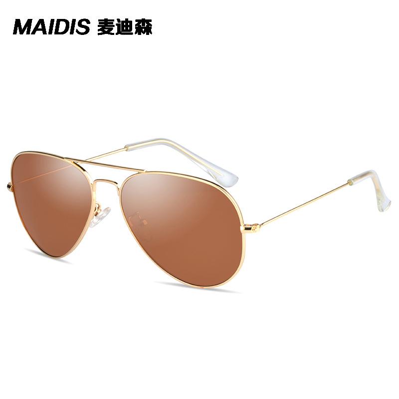 New in Sunglasses for Men Polarized Vintage Sunglasses UV400 Aviation Classic Mirror Male  Man Drive Sun Glasses