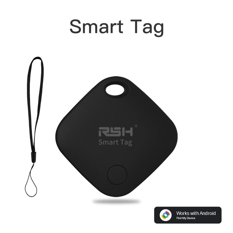 RSH Умный GPS-трекер для устройства Android Bluetooth-метка Работает с Google Найти мою сумку Багаж Поиск ключей для Xiaomi Pixel Motorola