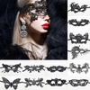 Women Sexy 1PC Halloween Eye Mask Popular For Masquerade Lace Black Hot Sale Party Masks High Quality Carnival Mask Venetian Costumes  Unique