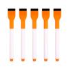 5Pcs Non-Magnetic Colored Whiteboard Pen Creative Erasable Water-Based Marker Large Capacity Environmentally Friendly Marker