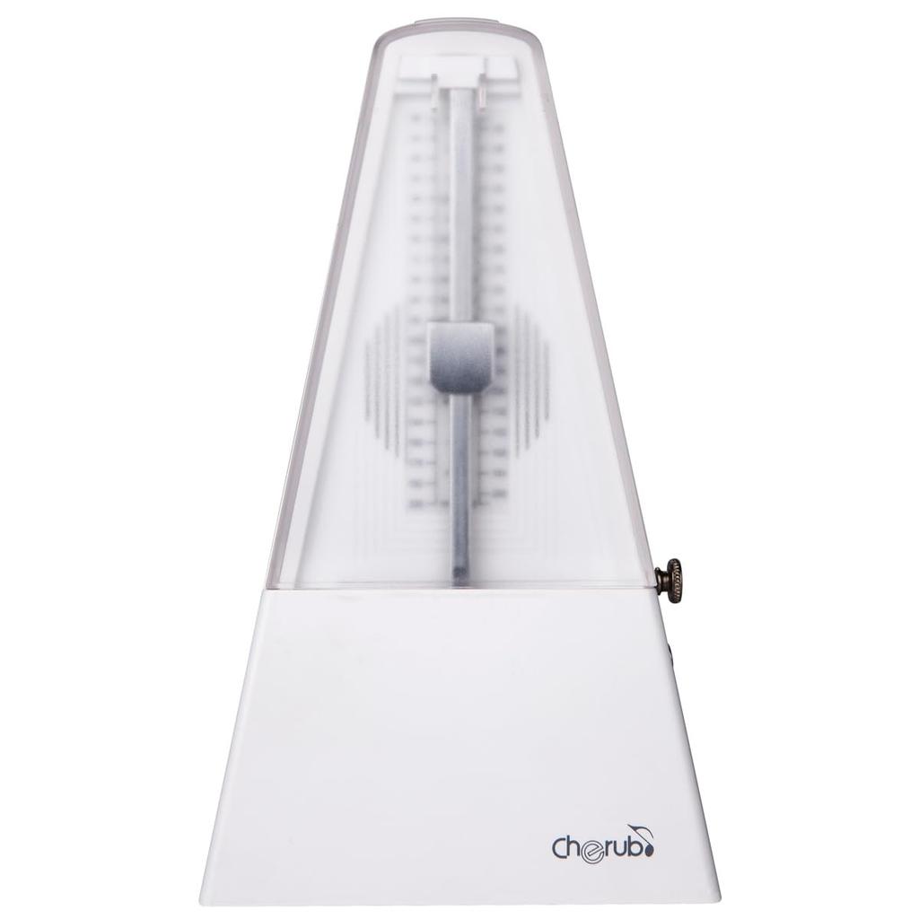 Cherub Перезаряжаемый цифровой метроном Перезаряжаемый столько раз, сколько вам нужно Зарядка через USB B Классический дизайн Простое управление 6 типов метронома