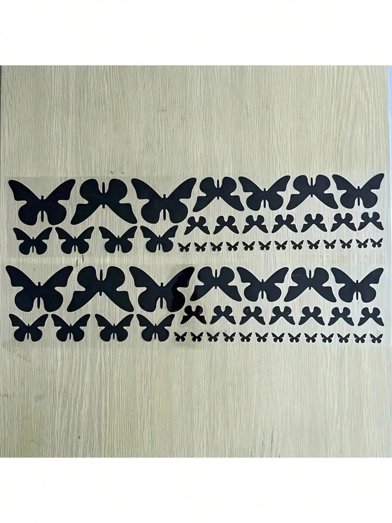 62pcs Cute Beautiful Car Side Stickers for Car Motorcycle Laptop Window Helmet Wall Skateboard and More