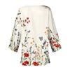 Women's Casual And Fashionable  Printed Lightweight Mid Length Jacket Cardigan Cardigan