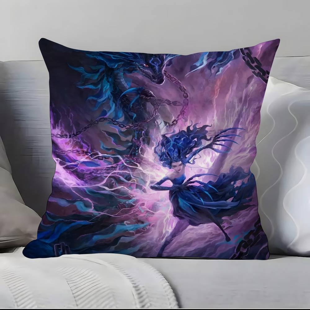 A S-S-Surname Anime Pillow Case Pillowcase Soft Skin Friendly & Comfortable With A Hidden Zipper