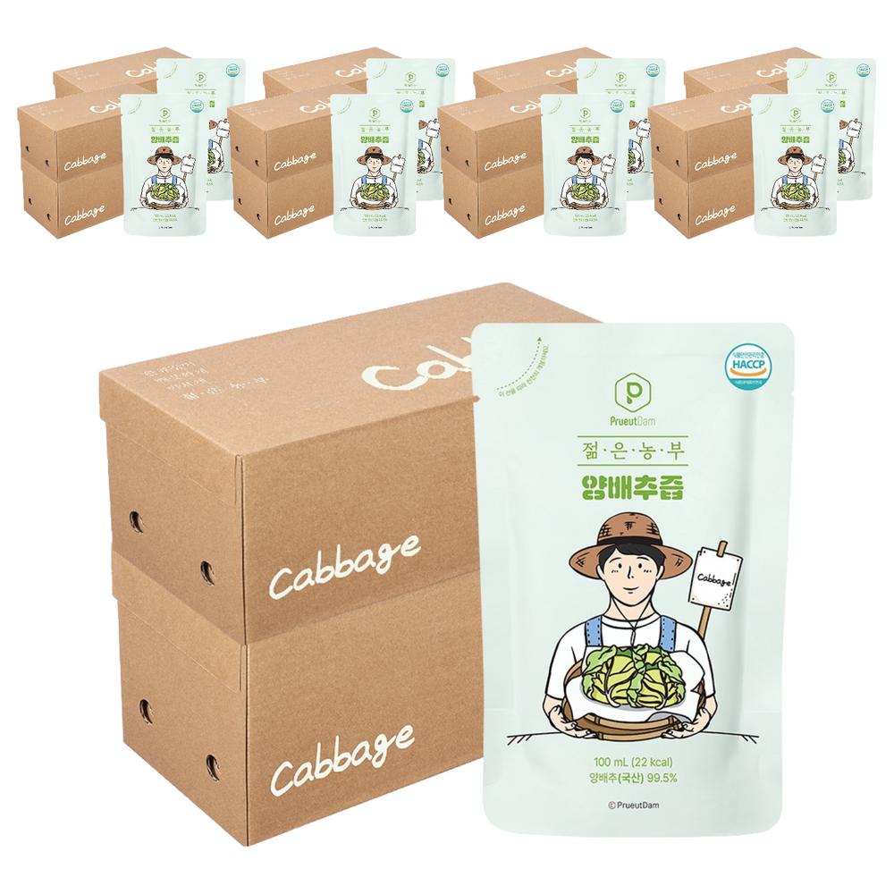 Purutdam Young Farmer Cabbage Juice 100ml 18 pcs
