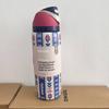 Двухслойная бутылка для воды из нержавеющей стали с силиконовой крышкой для фитнеса, школы и поездок на работу