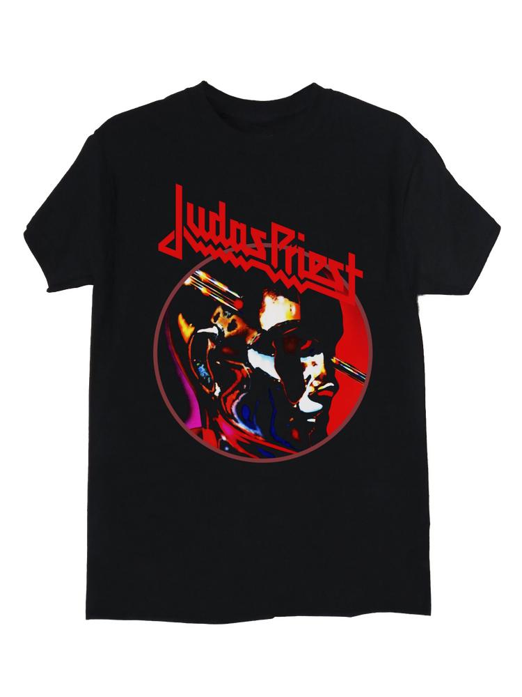 Черная футболка унисекс Judas Priest Stained Class