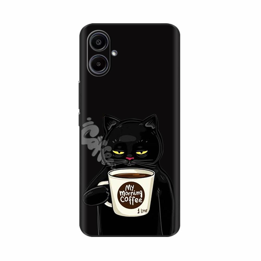 Чехол для Samsung A07 Для Samsung Galaxy A07 4G Мягкий жидкий силикон Защита камеры Задняя крышка Для Samsung Galaxy A17 5G Funda