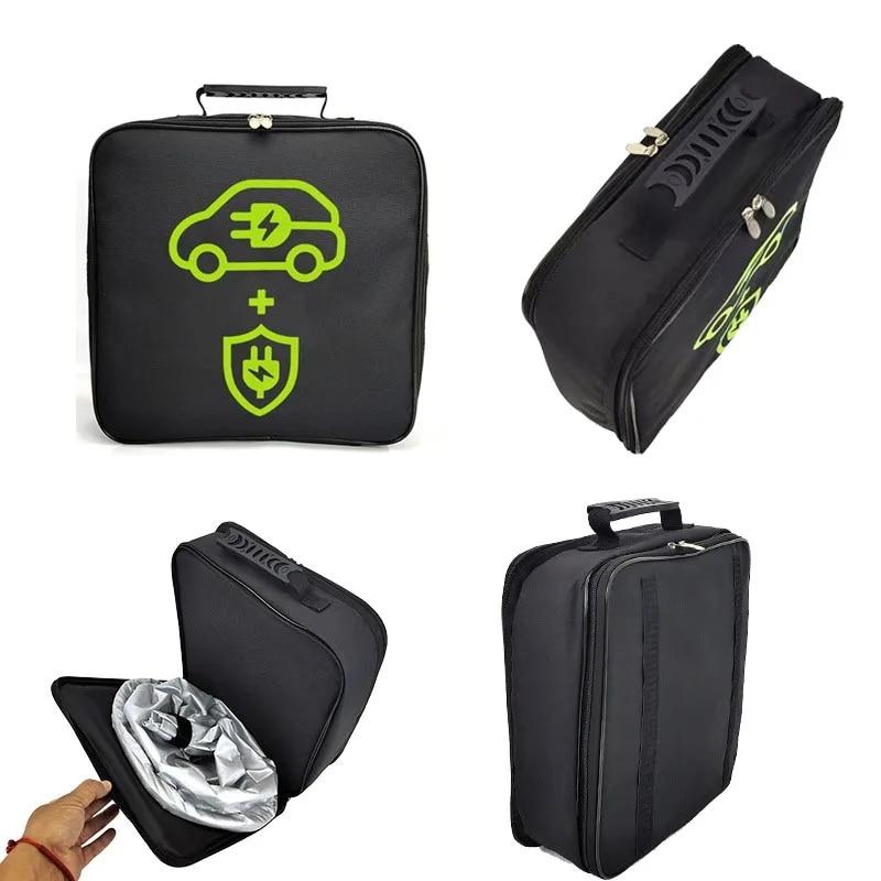 Портативная сумка для хранения автомобильного зарядного кабеля EV для BYD YUAN EV PRO 2021-2023, водонепроницаемая коробка для хранения багажника, аксессуар
