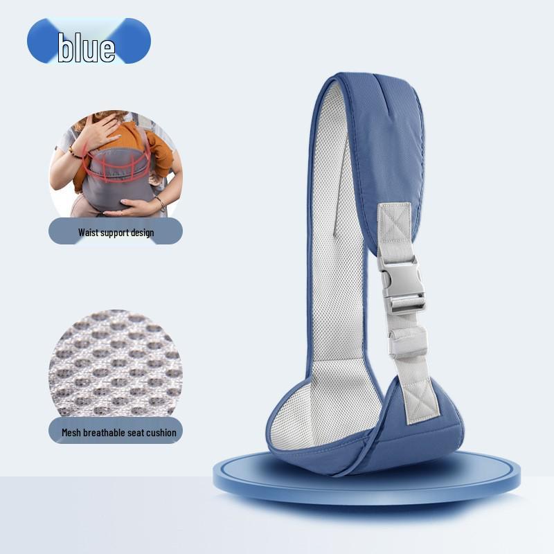 Baby Carrier: Simple Sling with Waist Stool for Newborns - Hands-Free, Portable Infant Holder