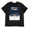 Футболка с иллюстрацией Hudson Hornet черная животный принт для мальчиков базовая футболка смешные футболки аниме футболки мужчины