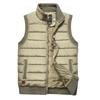Autumn and Winter Men's Casual Vest Plus Velvet Stand Collar Plus Size Warm Vest Jacket Men's Clothing
