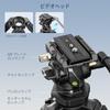 SmallRig Heavy Duty Видео штатив Карбоновый легкий штатив FreeSpeed Одноступенчатая регулировка высоты Жидкостная головка Двойной режим QR Пластина Центральная весовая нагрузка