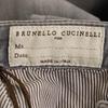 Brunello Cucinelli Made In Italy Tapered Denim Pants USA4 Gray Jeans Women Used