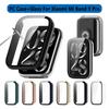Glass+Case for Xiaomi Mi Band 9 Pro SmartWatch All-Around Screen Protector PC Bumper for MiBand 8 9 Pro Tempered Glass Accessories