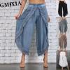 Женские модные повседневные брюки с однотонным принтом и капри