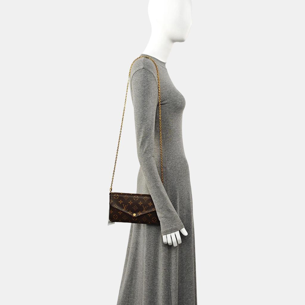 [Pre-Owned] Louis Vuitton Pochette FéLicie 'Brown Monogram Canvas' - Excellent #1N3GQOL