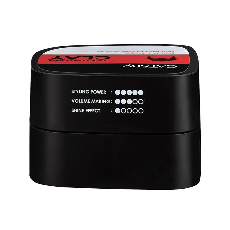 Gatsby Текстурирующая глина для волос для мужчин 73 г | Глина для укладки сильной фиксации для создания небрежного вида с естественным блеском и стойким текстурным финишем