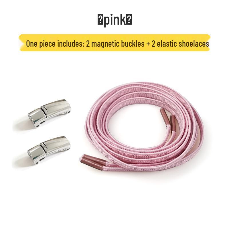 Цветные эластичные магнитные шнурки без завязывания для взрослых и детей