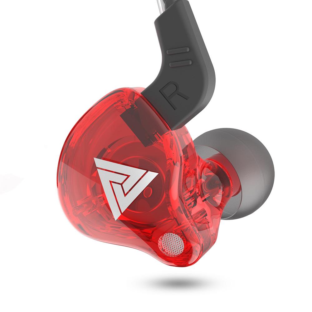 QKZ AK6 Универсальные спортивные наушники HiFi 3,5 мм, наушники-вкладыши для бега с микрофоном, гарнитура