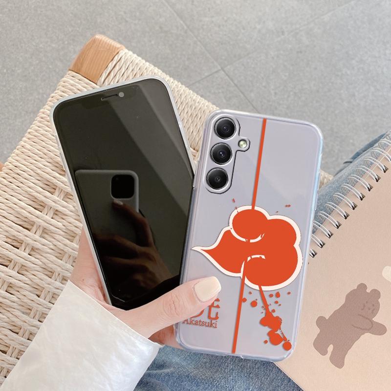 Модный аниме мягкий прозрачный силиконовый чехол для Xiaomi Redmi Note 13 14T 15 Samsung A55 A35 M35 S24 iPhone Huawei Honor Camera защитный противоударный чехол