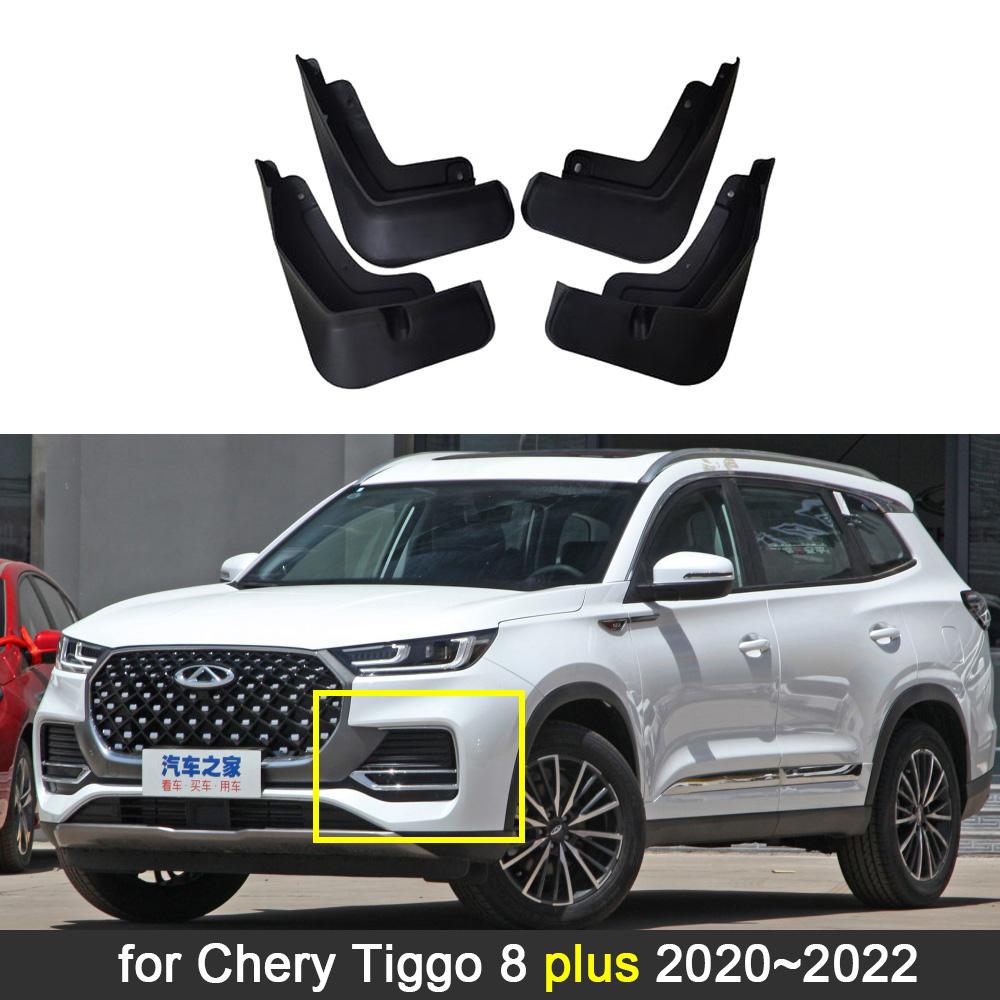 Car Mudguards For Chery Tiggo 8 Pro Plus 2022 Accessories Chery Skytour 2018~2022 Splash Guard Front Rear Fender Car