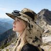 Солнечная шляпа-вентилятор с защитой шеи Шляпа с козырьком УФ-солнечный вентилятор с USB-зарядкой Дышащая для мужчин