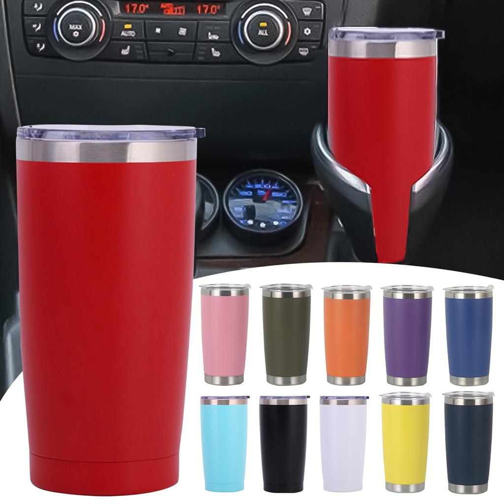 Термокружка из нержавеющей стали, зимняя, для кофе и пива, 20 унций