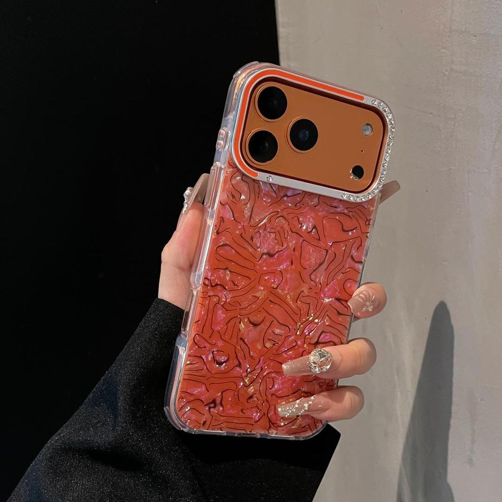 Чехол Ink Rhythm Color Shell Texture для Apple 17 Pro Max/16/17 IMD Задняя панель 13/14