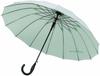 Mabu 58cm Basic Jump 16 Palm Leaf Parasol Long Umbrella with UV Light and a Floral Suitable for Rain or and Women's (SMV-42081) - Protection,