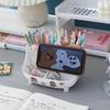 Kawaii настольный держатель для ручек большой емкости милый ящик для хранения канцелярских принадлежностей креативный мультяшный держатель для карандашей Ins настольный органайзер для девочек