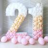 Numbers 0-9 3D Balloon Frame 91.5CM Marquee Balloon Frame KT Board Decoration  Graduation Party