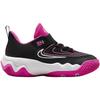 Nike Giannis Immortality 4 PS Черные Лазерная Фуксия Детские Кроссовки Белые FZ6733-004