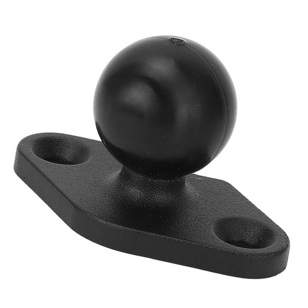 2 Hole Ball Mount Base Aluminum Alloy Electronic Device Mounting Base Equipment Installation