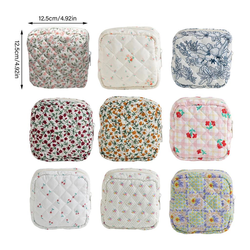 Portable Feminine Hygiene Pouch Convenient Sanitary Napkin Pouches for Discreet Storage of Feminine Products