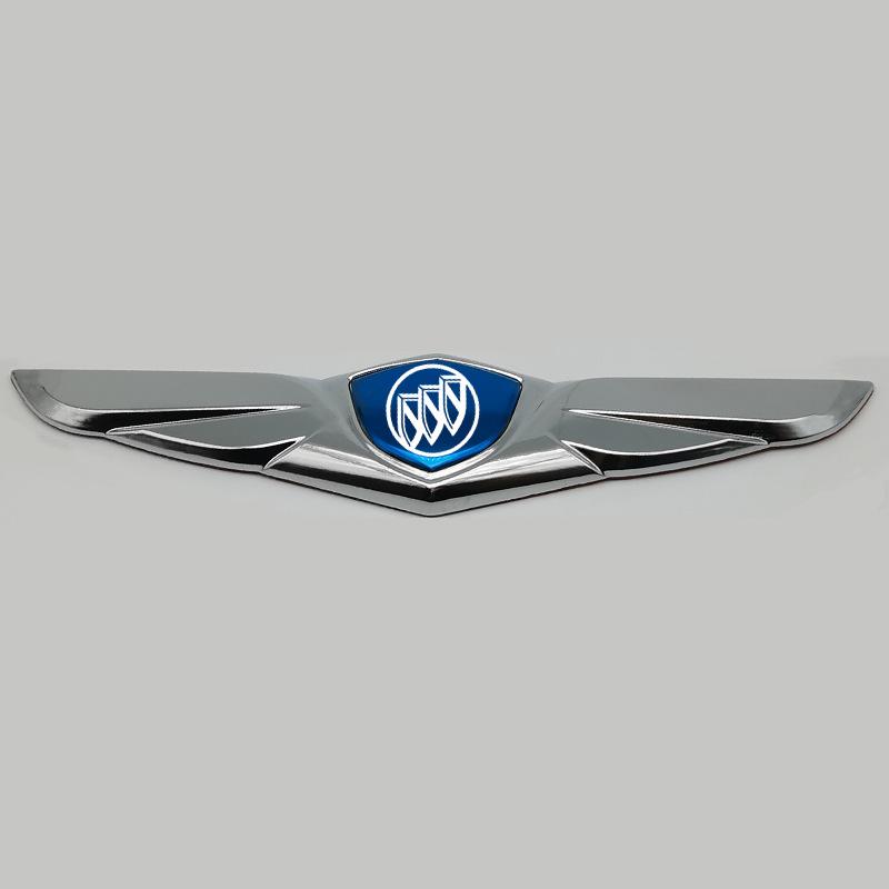 Buick Car Logo Sticker: Excelle, Regal, Verano, Encore GT Black Head Decoration