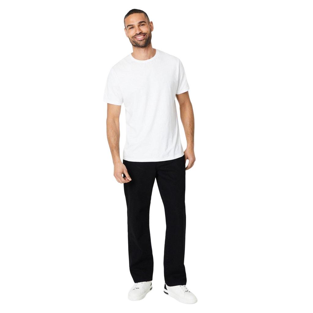 Maine Mens Plain Relaxed Fit Jeans