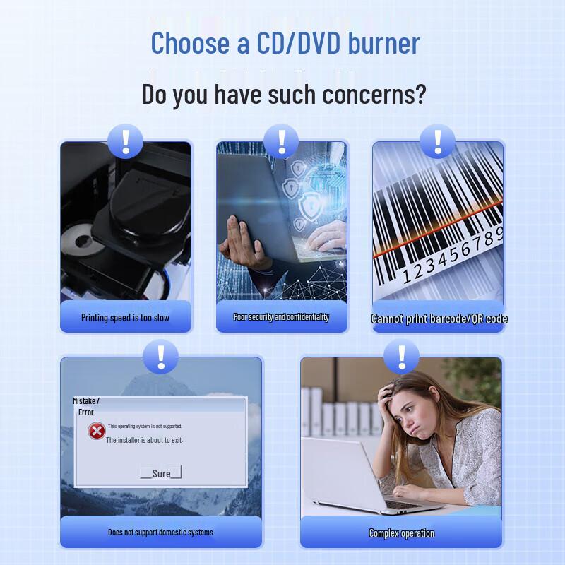 Powei PW-BP20 Automatic CD/DVD Disc Printer & Burner