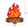 Model Inflatable Campfire PVC Camping Props Toys New Simulated Flame  Party Decoration