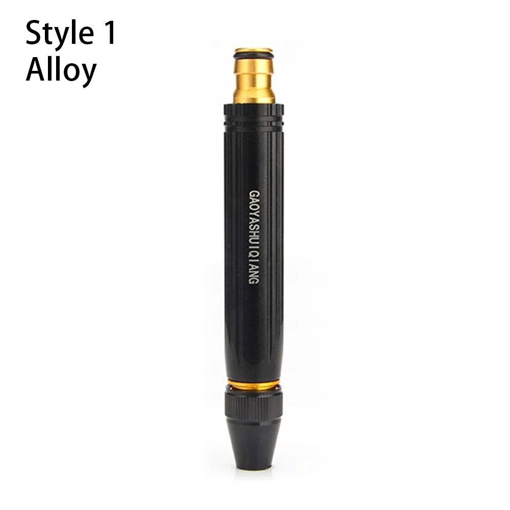 1Pcs Manual Hose Water Spray Sprinkler Garden Car Gardening Wash Tool Torch Nozzle  For Flower Grass