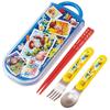 Bento Trio Set Chopsticks Spoon Fork Disney Toy Story 24 for Children Antibacterial Treatment Easy To Open Slide Type Made In Japan TACC2AG-A