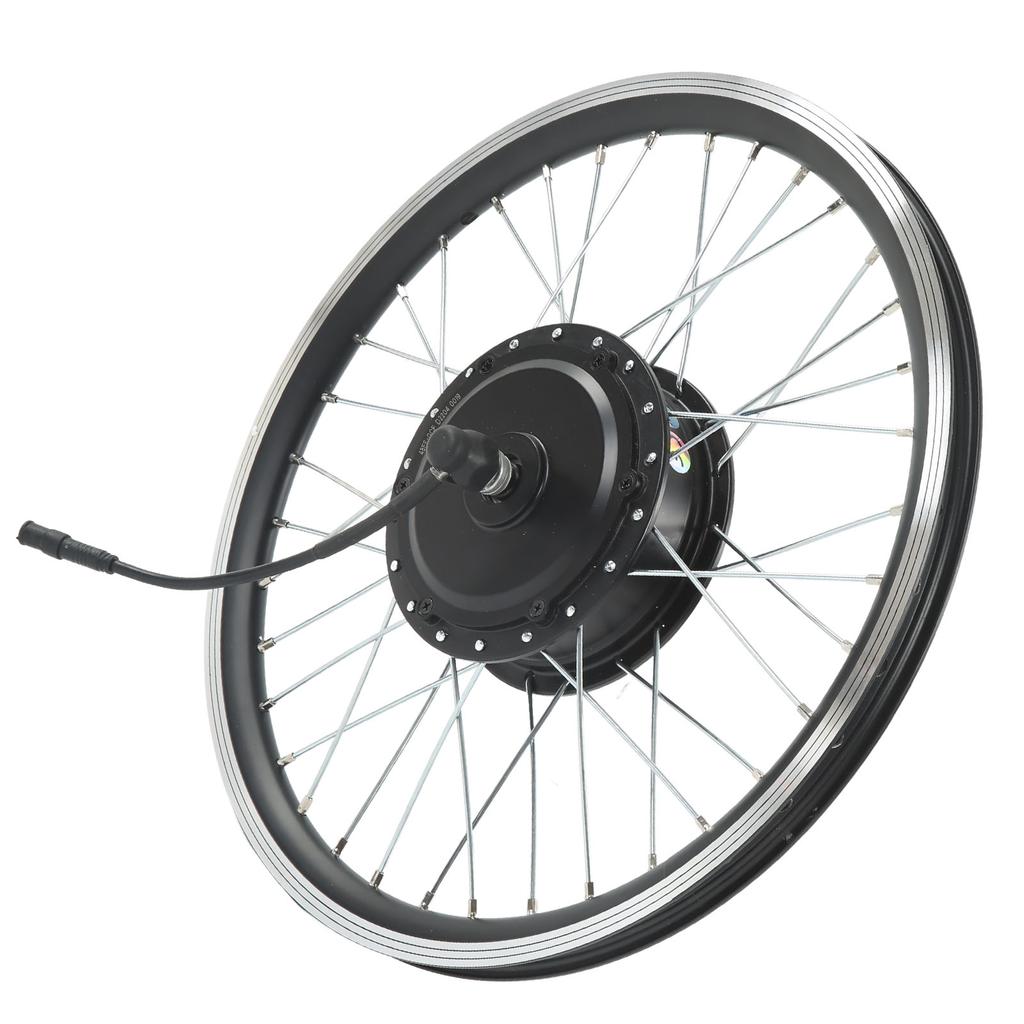 Комплект переднего колеса для электровелосипеда, комплект контроллера бесщеточного зубчатого двигателя с дисплеем LCD3 для переоборудования 48 В 500 Вт 24 дюйма