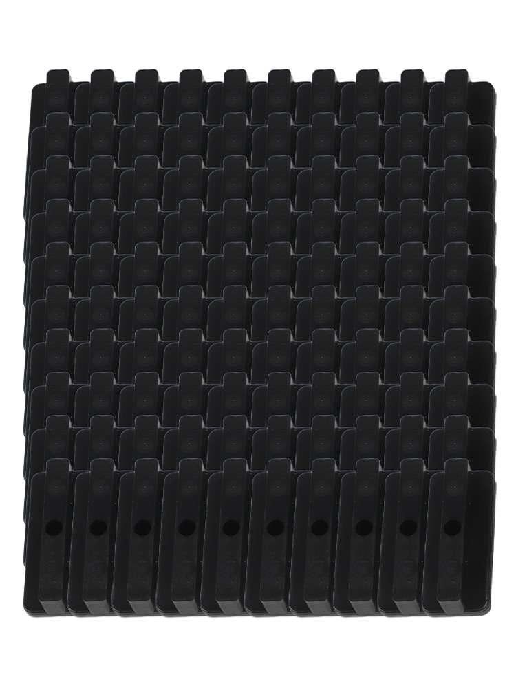 6 мм Т-образные композитные клипсы для террасной доски для наружного пола для ремонта, упаковка 100 шт.