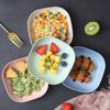 1Pcs Reusable Plastic Plate Tray Fruit Dessert Plate Home Side Dish Vegetable Salad Plate Pastry Storage Bowl Cutlery Supplies