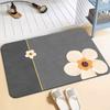 Bathroom Non-slip Mat, Diatom Mud Floor Mat, Foot Mat, Bathroom Absorbent Mat, Household Quick-drying Mat Can Be