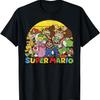 Винтажная футболка с групповым портретом Super Mario от Nintendo