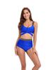 2023 European & American Women's Sexy Criss-Cross Backless Bikini Swimsuit