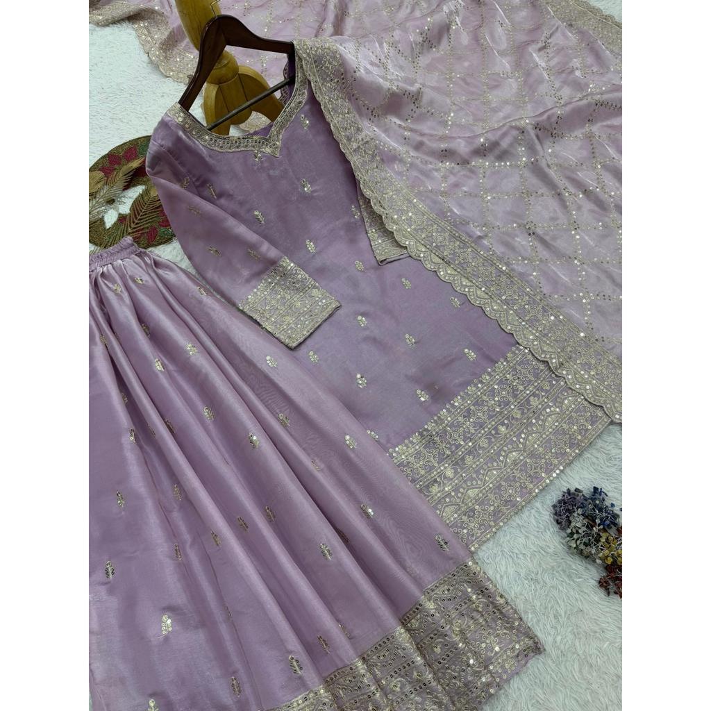 Пакистанский дизайнерский salwar-камиз для вечеринки Индийский этнический костюм Palazzo в стиле Болливуда