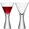 LSA MOYA Wine Set of 2 Glasses, Clear, 395ml, G846-14-985,