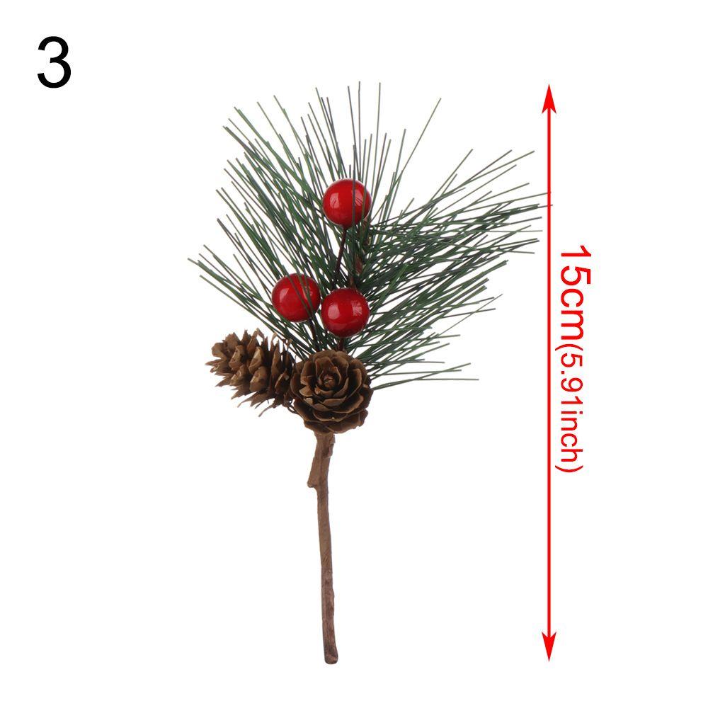 Red Christmas Berry Xmas tree Decor Home Floral Decor Christmas Ornament Artificial Flowers